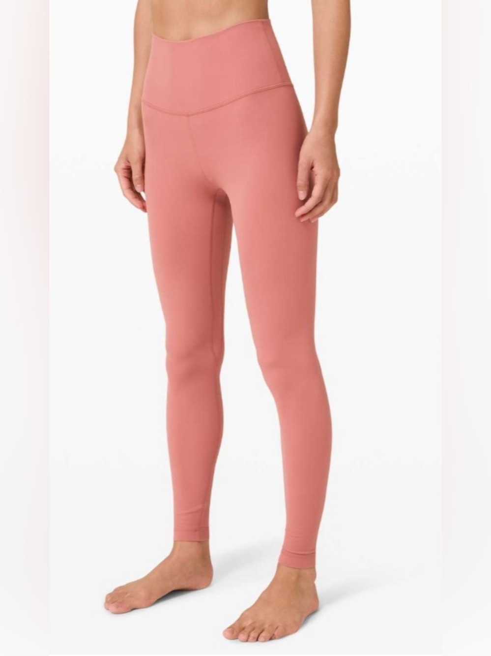 Lululemon NWT Align High-Rise Leggings 28” pants Brier Rose Size 12